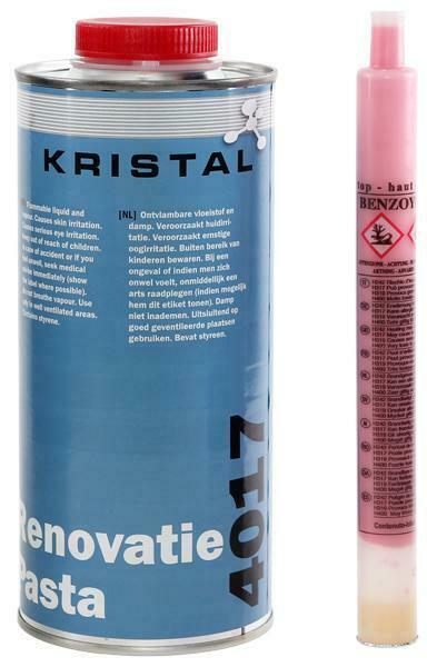 KRISTAL Renovatiepasta 1.5kg in cartouche met 30g verharder, Doe-het-zelf en Bouw, Verf, Beits en Lak, Nieuw, Verzenden