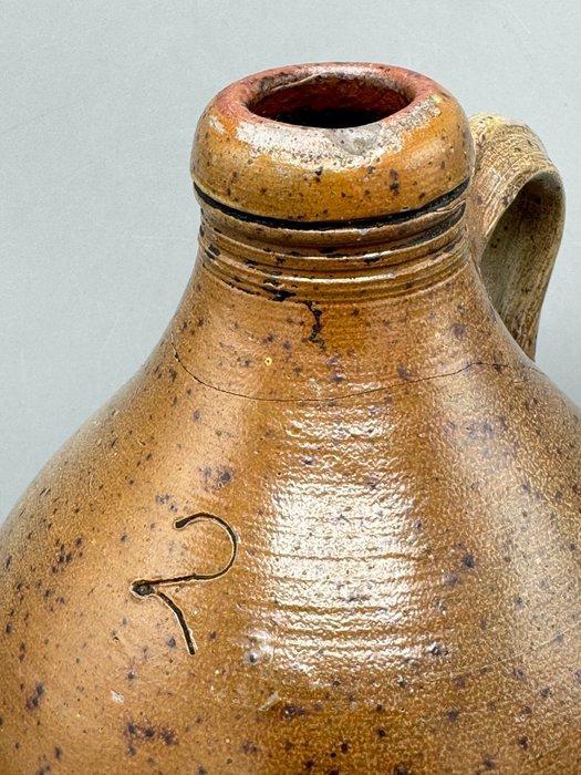 Antieke steengoed kruik nr 2 - Kruik - Aardewerk - Kruik, Antiek en Kunst, Antiek | Overige Antiek