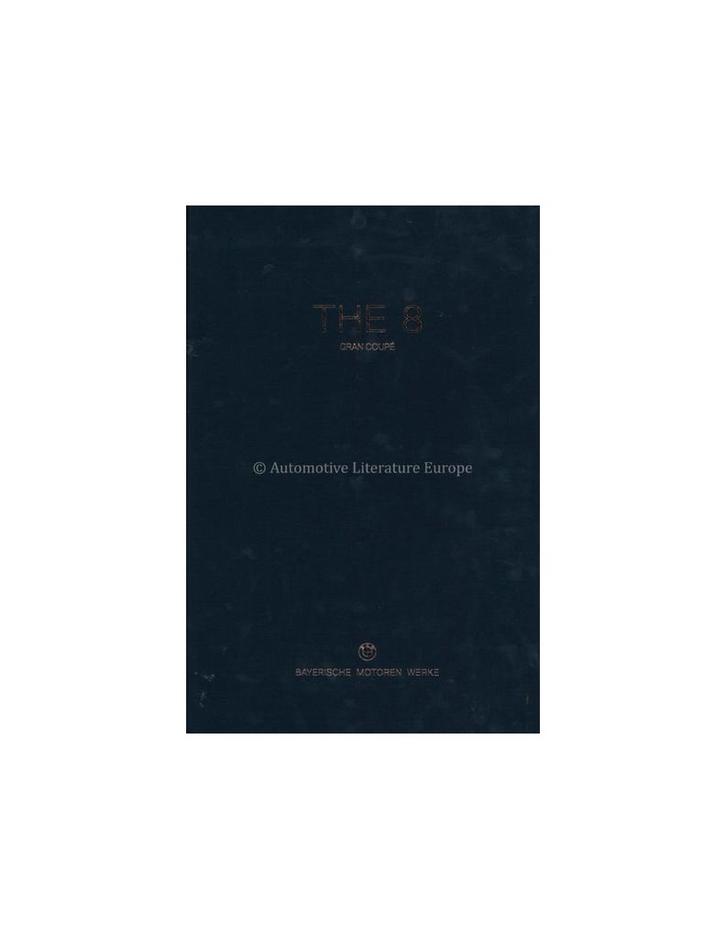 2019 BMW 8 SERIE GRAN COUPE HARDCOVER BROCHURE DUITS, Verzamelen, Automerken, Motoren en Formule 1, Ophalen of Verzenden
