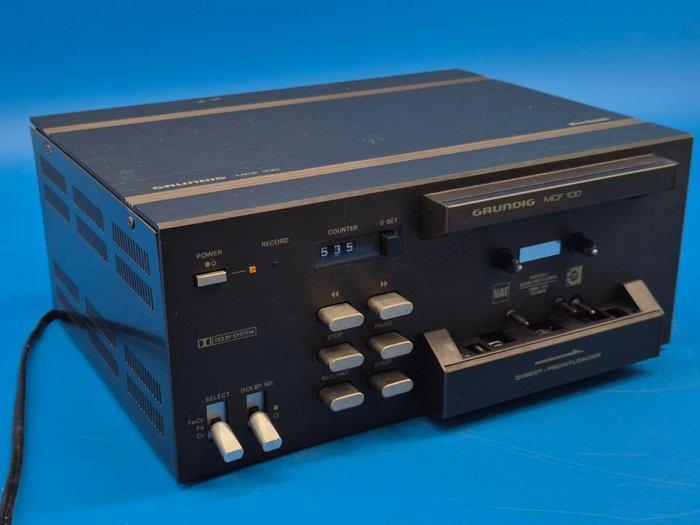 Grundig - MCF 100 – Kassettendeck – Made in Germany, High, Audio, Tv en Foto, Radio's