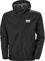 2dekans | Helly Hansen Heren Seven J Regenjas, Maat L, Zwart, Ophalen of Verzenden, Nieuw