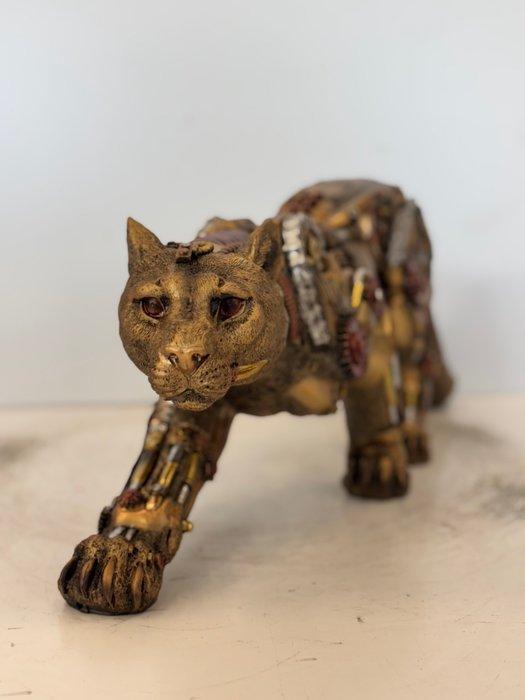 Rob VanMore - VANMORE Gold Panther, Antiek en Kunst, Kunst | Designobjecten