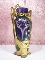 Val Saint Lambert, Orivit - Zeldzame Art Nouveau vaas - Vaas, Antiek en Kunst