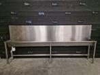 Wastafel | XXL wasbak | RVS | 350 cm, Gebruikt