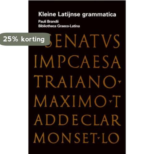 Kleine Latijnse Grammatica 9789022885192 G.F. Diercks, Livres, Livres scolaires, Envoi