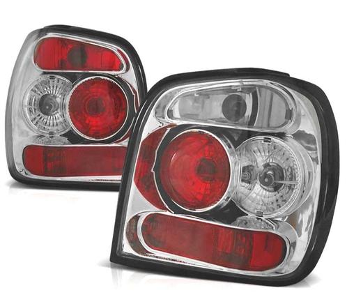 Feux Arrière Pour Volkswagen Vw Polo 6N2 99-01 Chromé, Auto-onderdelen, Verlichting, Verzenden