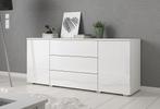 Dressoir - Wit - 150cm - Opbergkast - Kast - Modern ladekast, Huis en Inrichting, Nieuw, 150 tot 200 cm, 25 tot 50 cm, Verzenden