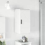 vidaXL Badkamerkast Hoogglans wit 30 x 31.5 x 61 cm Bewerkt, Huis en Inrichting, Verzenden, Nieuw