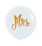 Ballonnen Mrs White 61cm 3st, Hobby en Vrije tijd, Verzenden, Nieuw