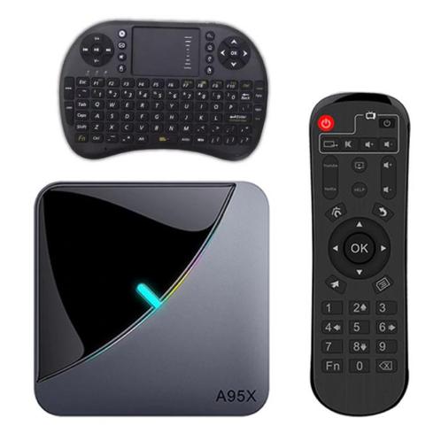 A95X Air 8K TV Box Mediaspeler Android Kodi - 4GB RAM - 64GB, Audio, Tv en Foto, Televisie-accessoires, Nieuw, Verzenden