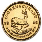 Zuid-Afrika. 1/10 Krugerrand 1981 Goldmünze, Timbres & Monnaies, Métaux nobles & Lingots