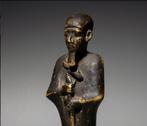 Égypte ancienne Bronze Figure du dieu Ptah. Période tardive,, Collections