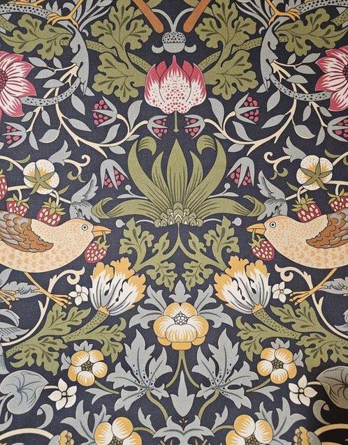 William Morris-stijl exclusief Art Deco-stof - 300x280cm -, Antiek en Kunst, Curiosa en Brocante