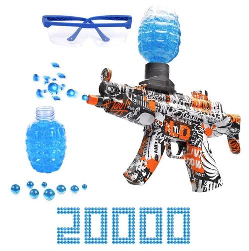 Elektrische Gel Blaster met 20.000 Balletjes - MP5 Model, Kinderen en Baby's, Speelgoed | Overig, Nieuw, Verzenden