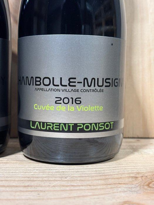 2016 Laurent Ponsot - Chambolle Musigny - 2 Flessen (0.75, Collections, Vins