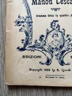 Giacomo Puccini - Manon Lescaut - 1893