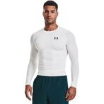 Under Armour HG Armour Comp LS-WHT - Maat XL, Wit, Under Armour, Ophalen of Verzenden, Maat 56/58 (XL)
