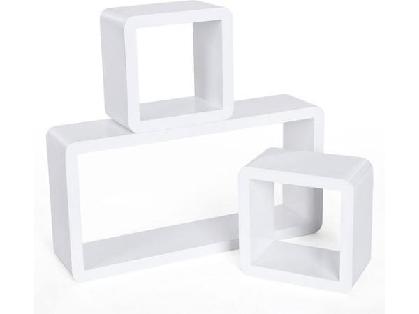 Veiling - iBella Living zwevende boekenplanken set van 3, Huis en Inrichting, Woonaccessoires | Wandplanken en Boekenplanken, Nieuw