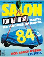 1983 L'E AUTO JOURNAL (SALON EDITIE) JAARBOEK 14/15 FRANS, Livres, Ophalen of Verzenden