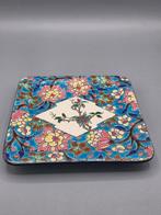 émaux de longwy - Plat - Faïence, Antiquités & Art, Antiquités | Verre & Cristal