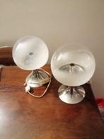 Lampe de table de chevet (2) - Acier, Antiek en Kunst