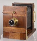 13x18cm collodion wood camera, Walnut wood camera with, Audio, Tv en Foto, Nieuw