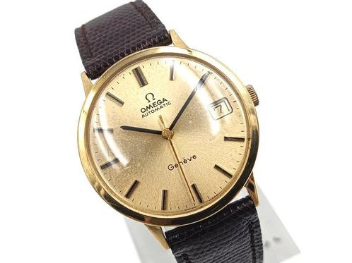 Omega - Genève 18k gold - Zonder Minimumprijs - 162.057 -, Handtassen en Accessoires, Horloges | Heren