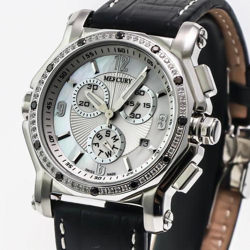 MERCURY - Swiss Chronographe - ME1075-SL-S-7 - Sans Prix de, Handtassen en Accessoires, Horloges | Heren