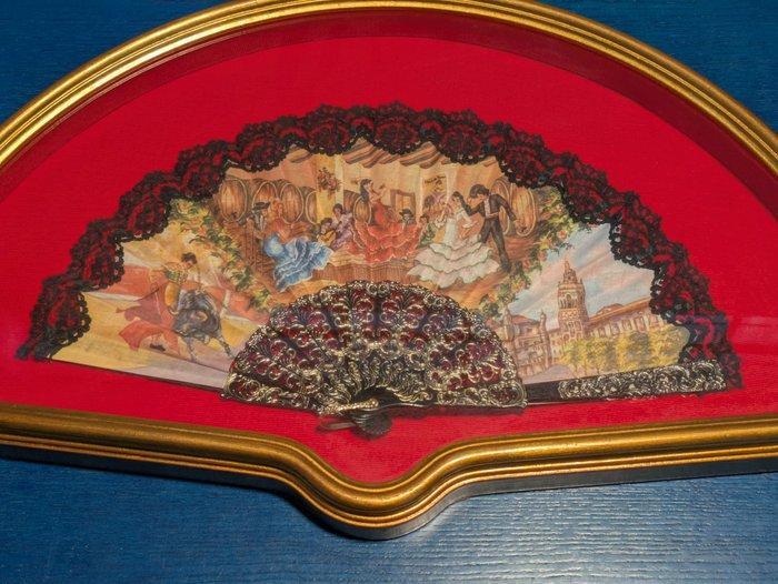 Éventail - Bois, Verre, Antiquités & Art, Curiosités & Brocante