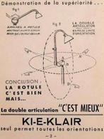 KI-E-KLAIR - Alphonse Pinoit - Bureaulamp - MODEL 210 -