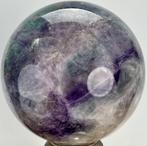 Fluorine Grande sphère de fluorite verte/violette finement, Verzamelen