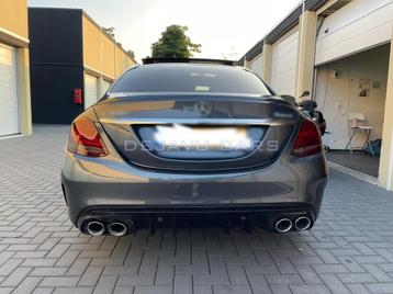 C43 AMG Look Diffuser voor Mercedes Benz C Klasse W205 S205 beschikbaar voor biedingen