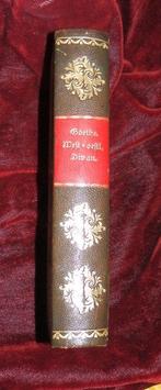 Johann Wolfgang von Goethe - West-östlicher Divan - 1819