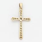 Hanger - 18 karaat Geel goud Diamant (Natuurlijk)