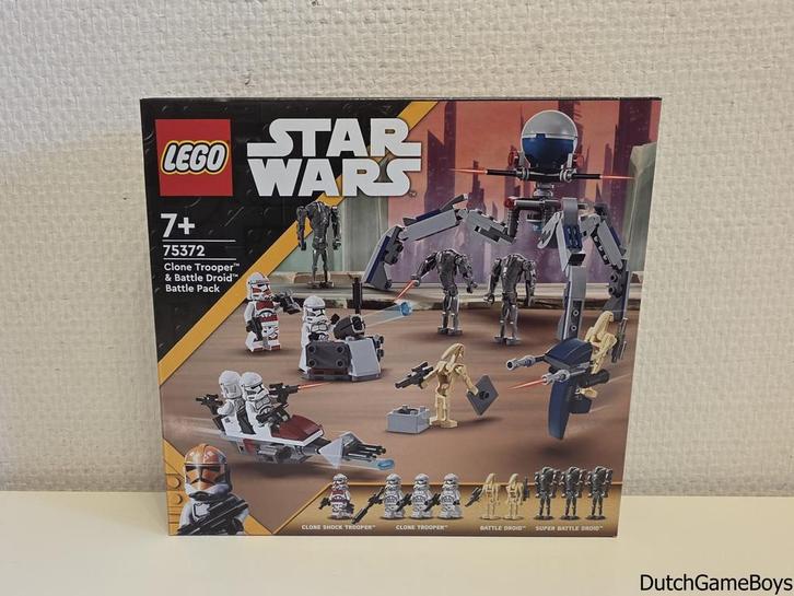 LEGO - Star Wars - Clone Trooper & Battle Droid Battle Pack, Kinderen en Baby's, Speelgoed | Duplo en Lego, Gebruikt, Verzenden