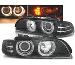 PHARES BMW SÉRIE 5 E39 95-03 ANGEL EYES NOIR CCFL, Auto-onderdelen, Verzenden, Nieuw