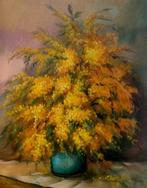 A. Riaieli (XX) - Mimose nel vaso, Antiquités & Art