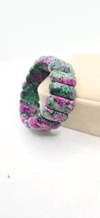 Rubis Zoïsite - Énergie - Passion et Renaissance - Bracelet