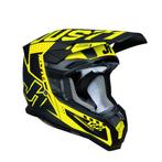 Just1 J-22 F Falcon Helmet – Titanium/Black/Fluo Yellow, Verzenden, Nieuw