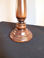 Lampe de table (2) - Bois - capuchons en velours