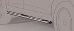 Side Bars | Peugeot | 4007 07-11 5d suv. | rvs zilver Design, Ophalen of Verzenden