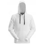 Snickers 2800 hoodie - 0900 - white - base - maat xl