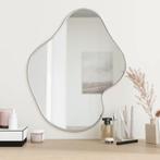 vidaXL Wandspiegel 60x50 cm zilverkleurig, Huis en Inrichting, Woonaccessoires | Spiegels, Verzenden, Nieuw