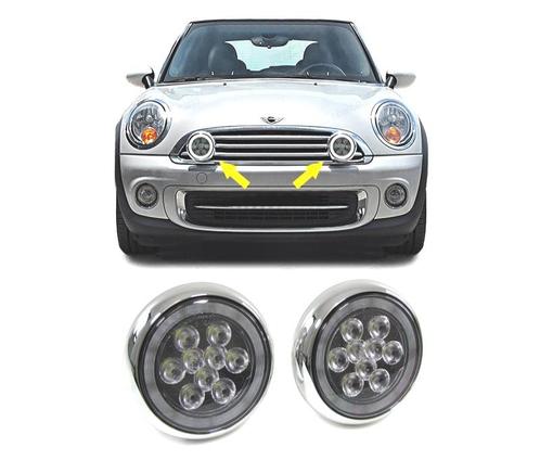 PHARES ANTIBROUILLARD LED ANGEL EYES POUR MINI, Auto-onderdelen, Verlichting, Verzenden