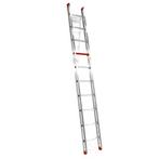 Gebruikte Enkel rechte ladder 10 treden, Ophalen of Verzenden, Gebruikt