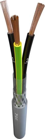 TKF LIYCY-JZ Câble De Contrôle Blindé Industriel 3G 1.5mm -, Bricolage & Construction, Électricité & Câbles, Verzenden