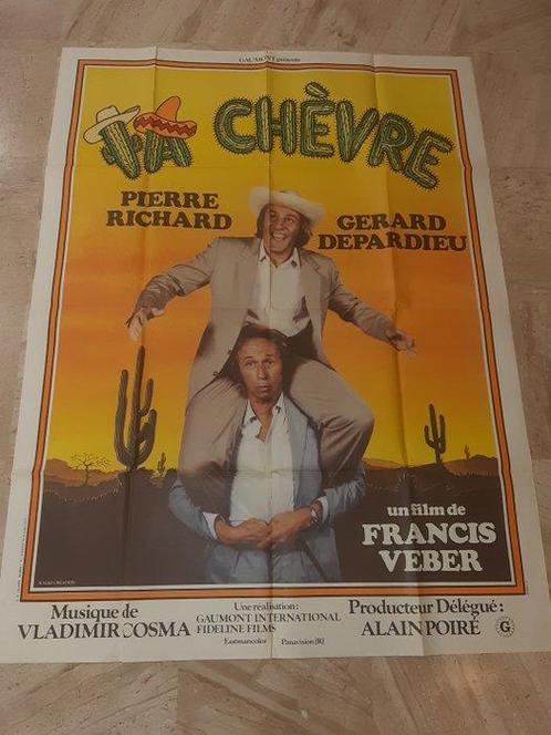 Lalande - Courbet - La Chèvre - Affiche de cinéma La Chèvre, Verzamelen, Film en Tv