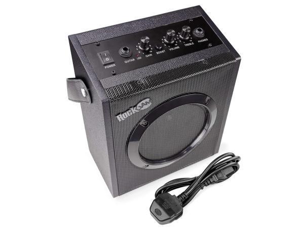 Veiling - RockJam Elektrische gitaarversterker van 10 watt m, Musique & Instruments, Amplis | Basse & Guitare