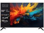 Peaq -  Ptv 50gqu-5024c 50 Qled Smart 4k - Zwart, Audio, Tv en Foto, Televisies, Overige merken, Verzenden, Nieuw, 100 cm of meer