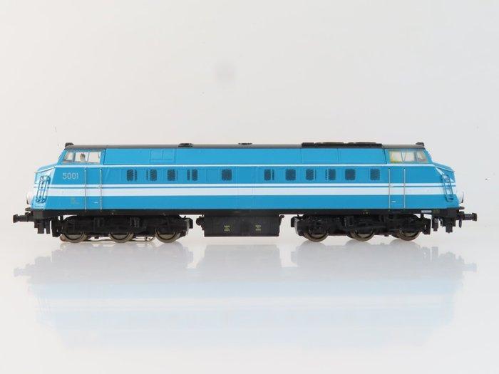 Mehano H0 - T258 2279 - Diesellocomotief (1) - HLD 50 - NMBS, Hobby & Loisirs créatifs, Trains miniatures | HO